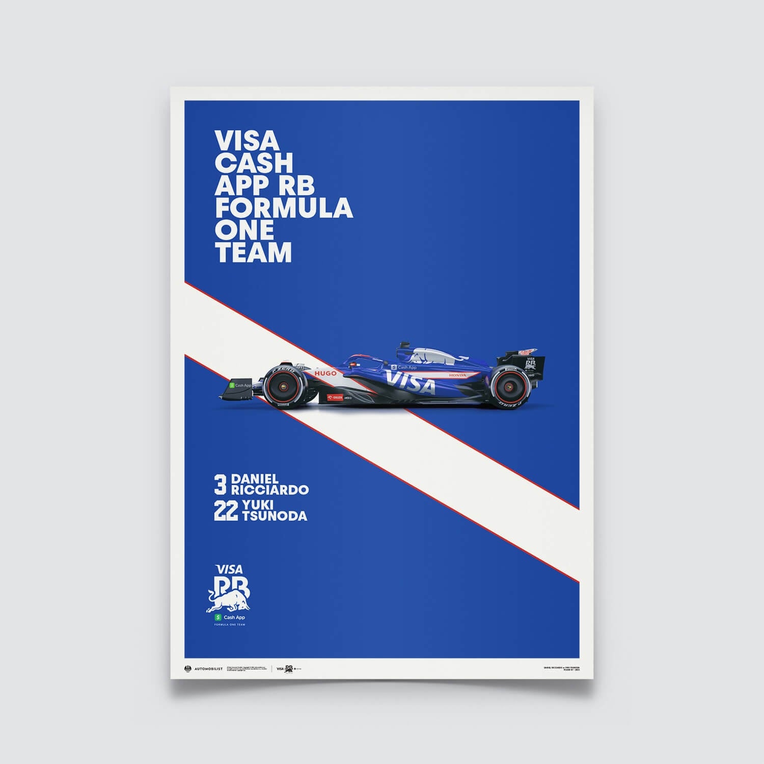 Visa Cash App RB Formula One Team VCARB 01 | 2024 | Red Bull
