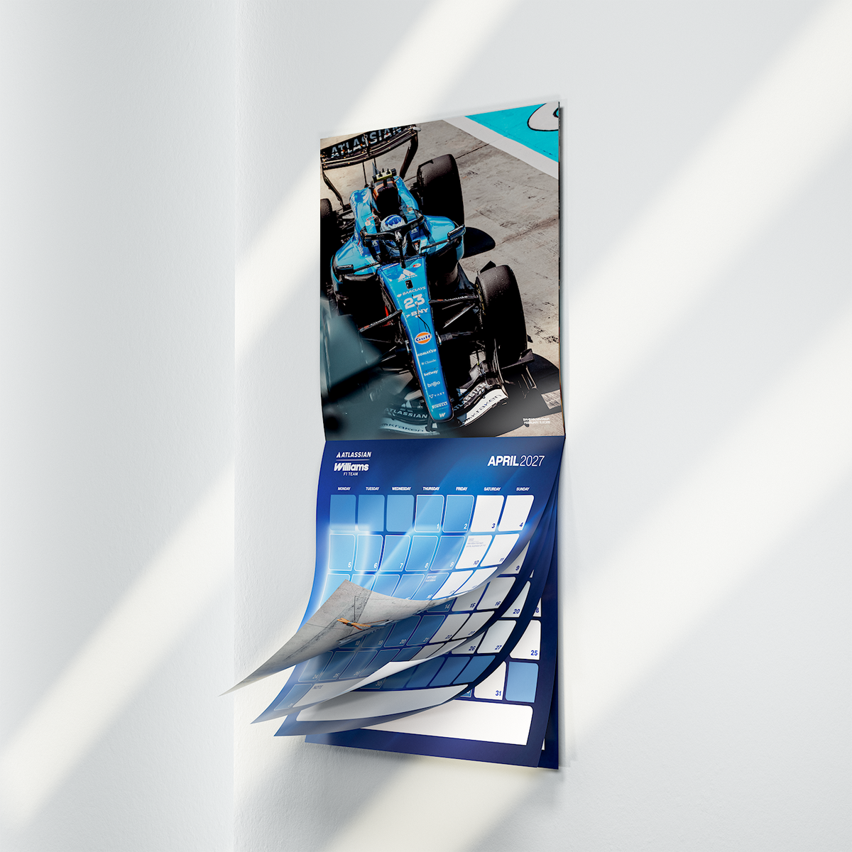 Atlassian Williams F1 Team - Official Calendar - 2027