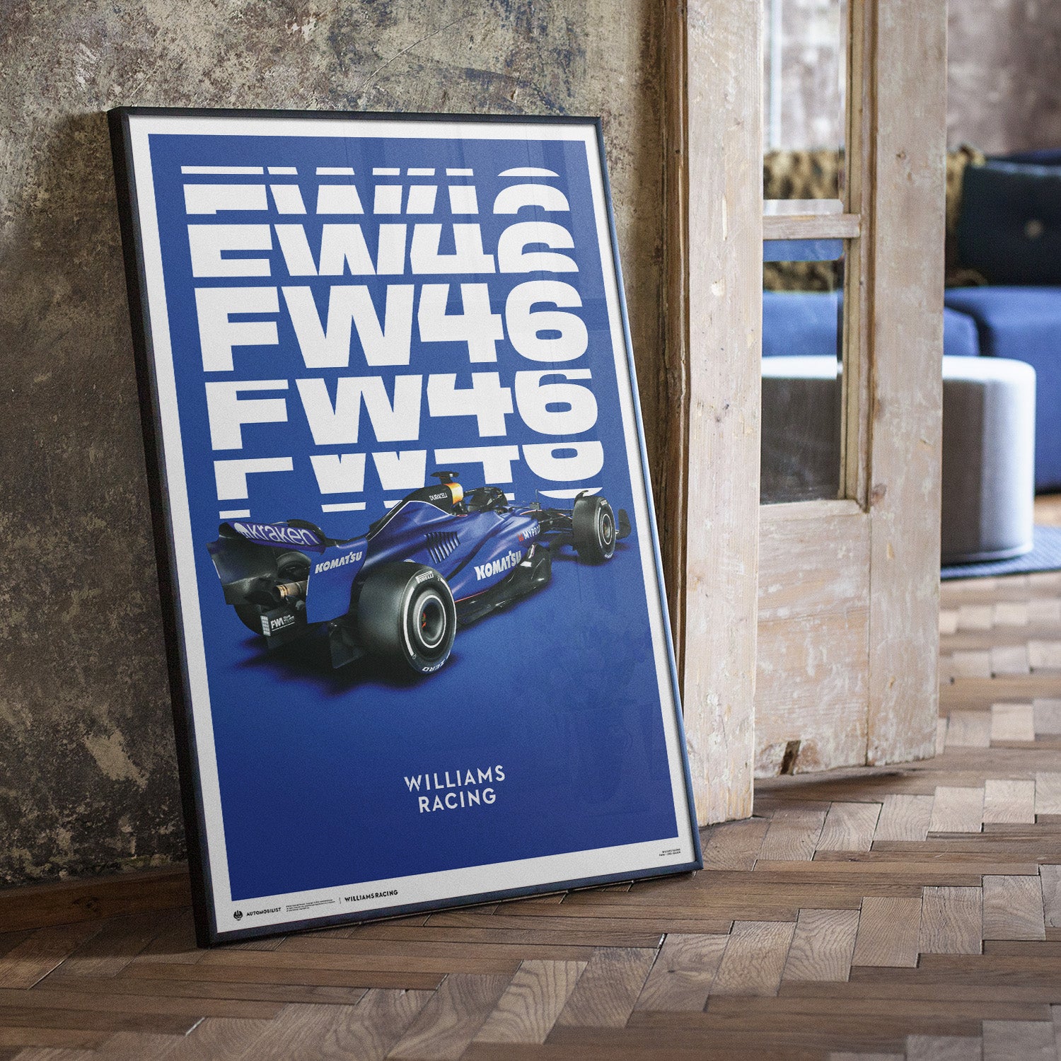 Williams Racing - FW46 - History In The Making - 2024 Poster