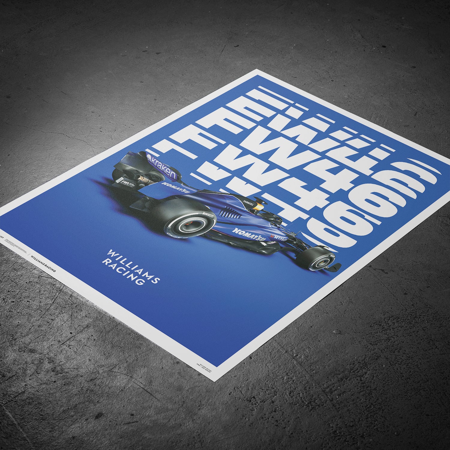 Williams Racing - FW46 - History In The Making - 2024 Poster