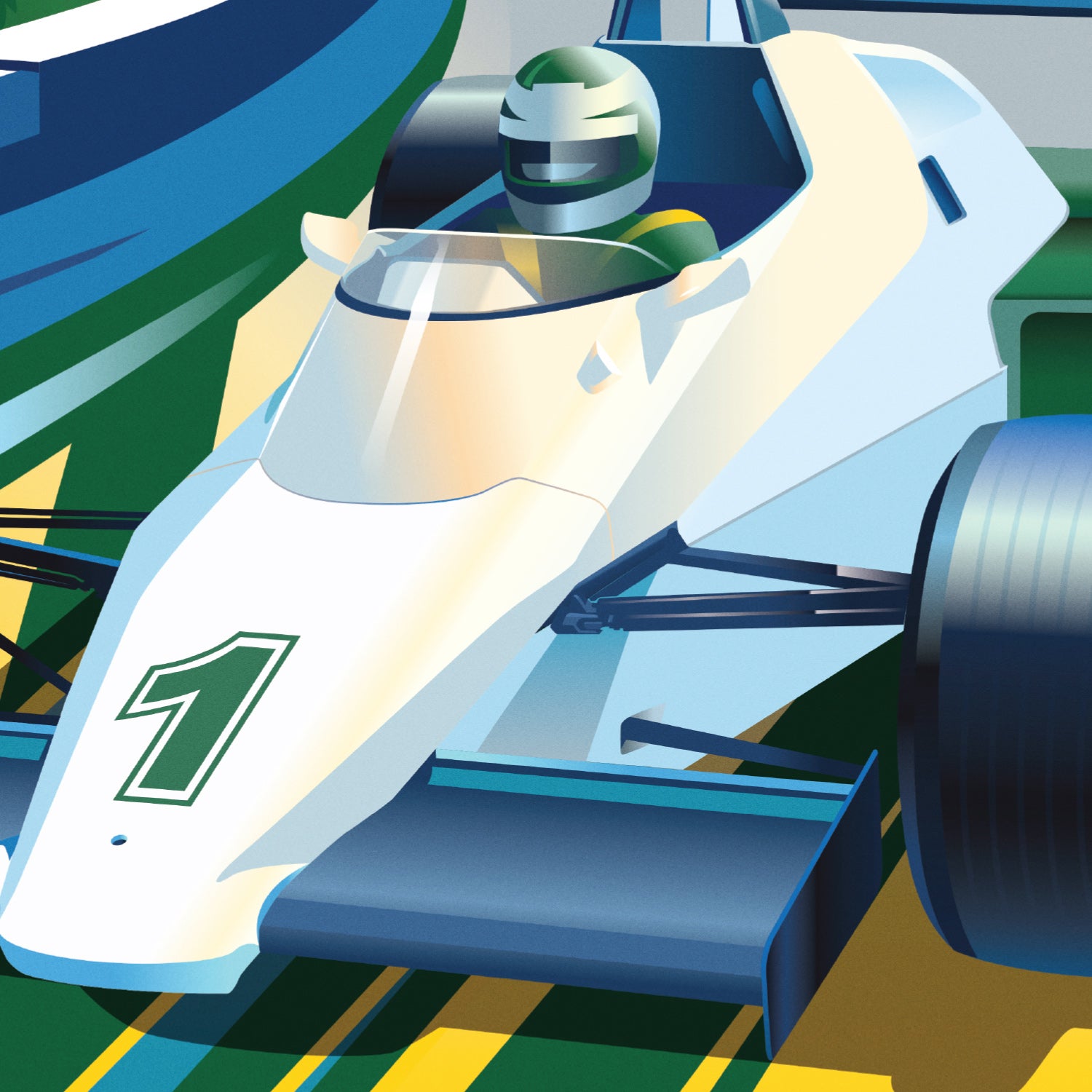 Williams Racing FW08C | Monaco 1983 | Riviera Racer