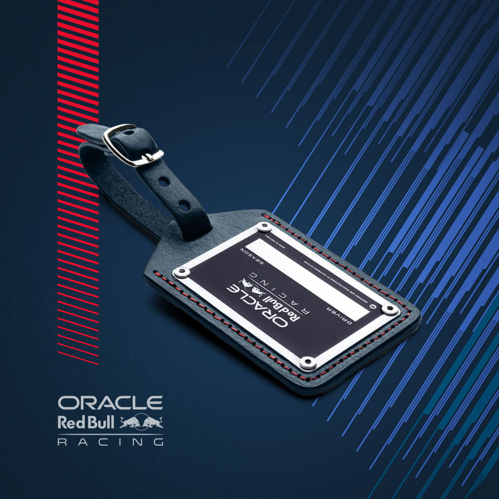 Leather Tag - Oracle Red Bull Racing - Blue