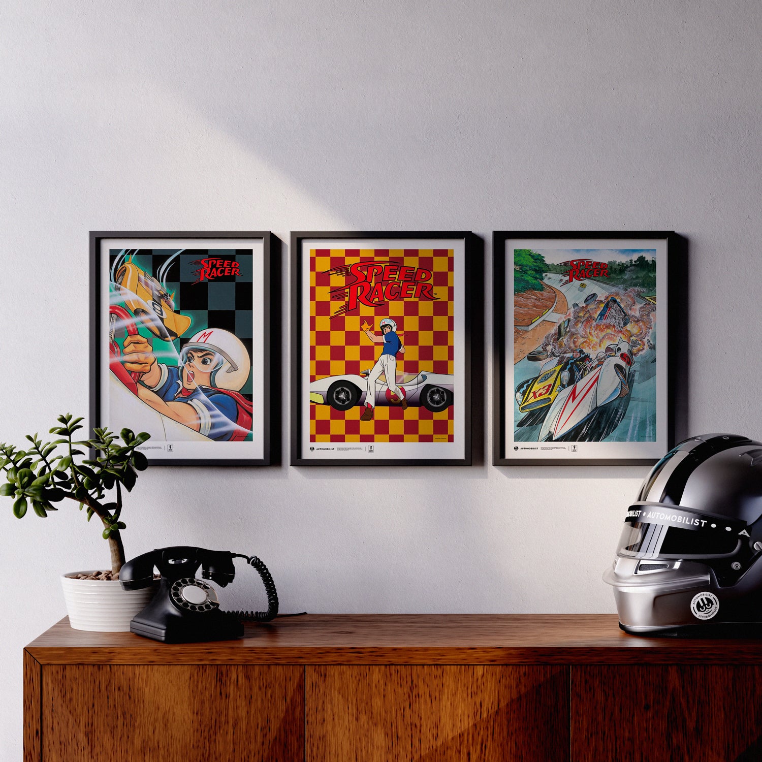 The Ultimate Speed Racer Set - Framed