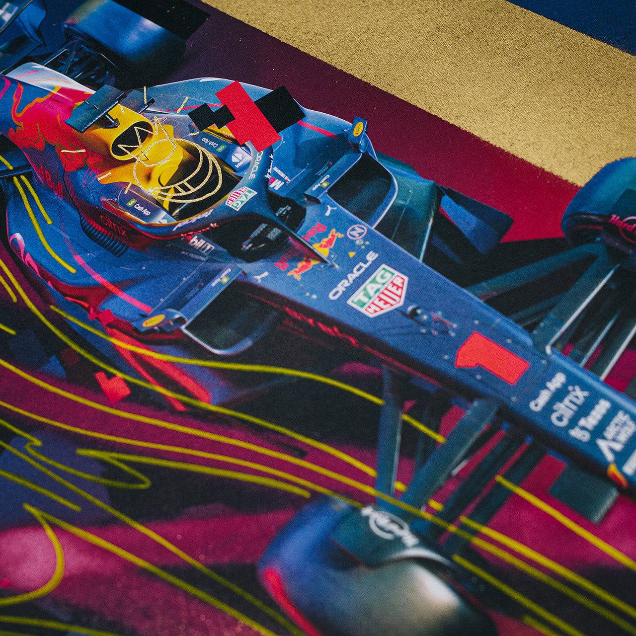 Oracle Red Bull Racing - Max Verstappen - Art to the Max - 2022 | Art Edition | #10/25