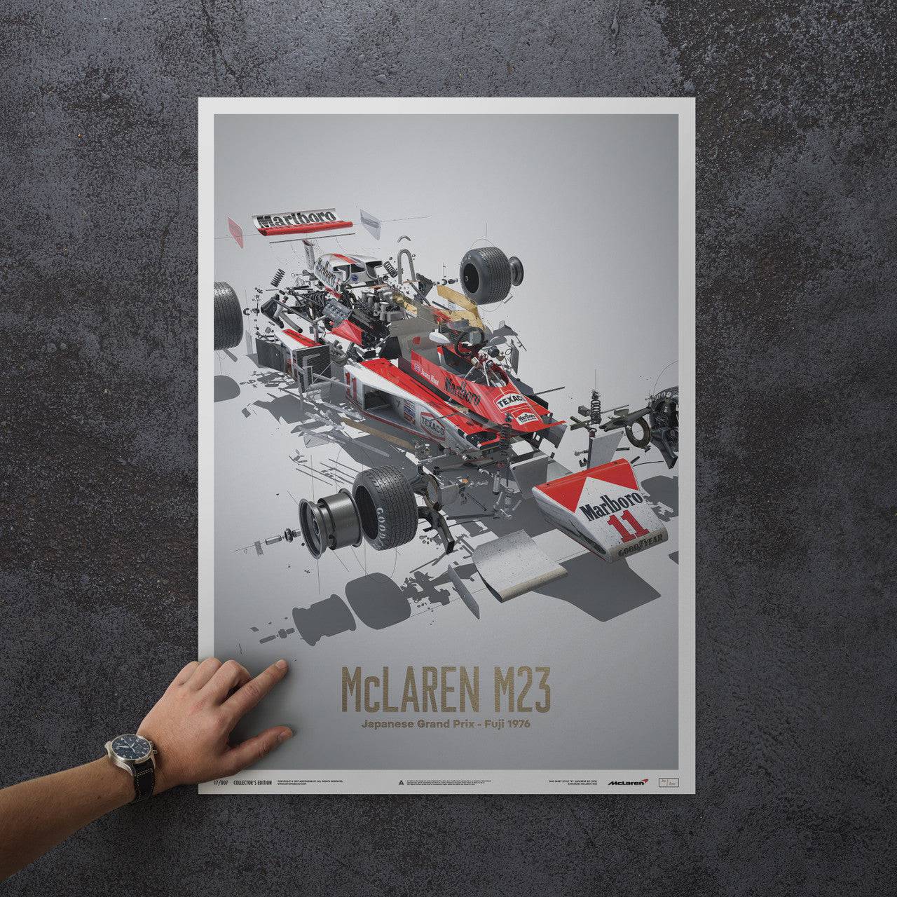 McLaren M23 - James Hunt - Japanese GP - 1976 | Collector's Edition