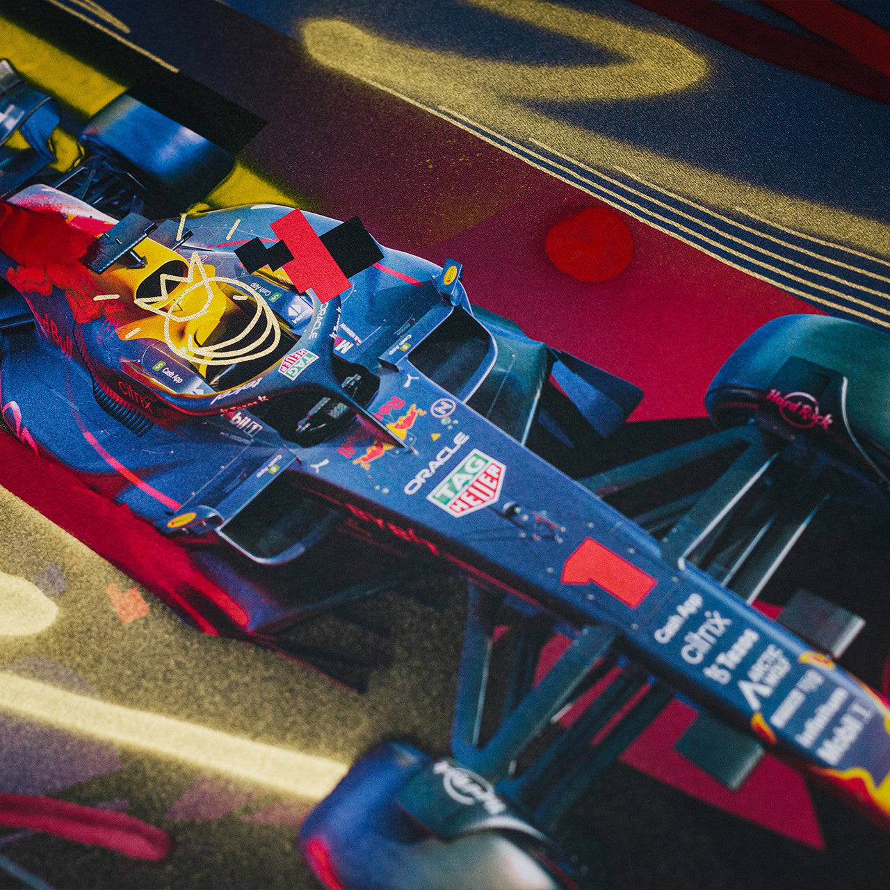 Oracle Red Bull Racing - Max Verstappen - Art to the Max - 2022 | Art Edition | #17/25