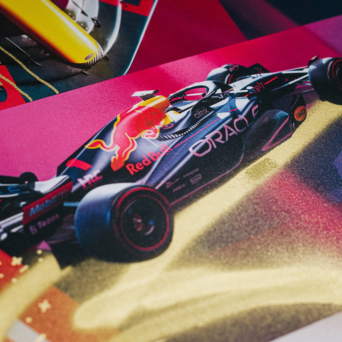 Max Verstappen | 2022 Art to the Max | Art Edition #19/25 Oracle Red ...