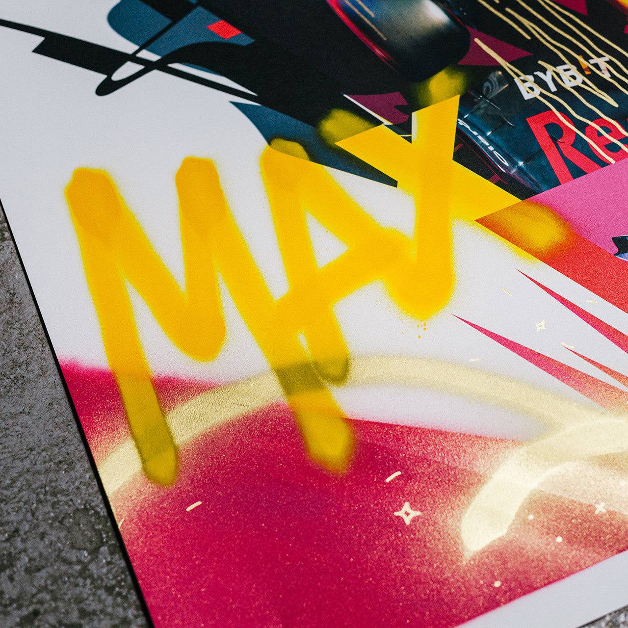 Oracle Red Bull Racing - Max Verstappen - Art to the Max - 2022 | Art Edition | #19/25
