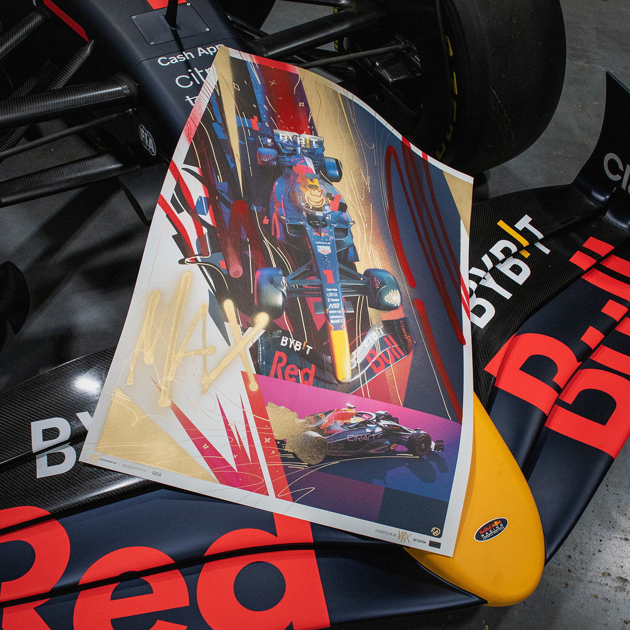 Oracle Red Bull Racing - Max Verstappen - Art to the Max - 2022 | Art Edition | #01/25
