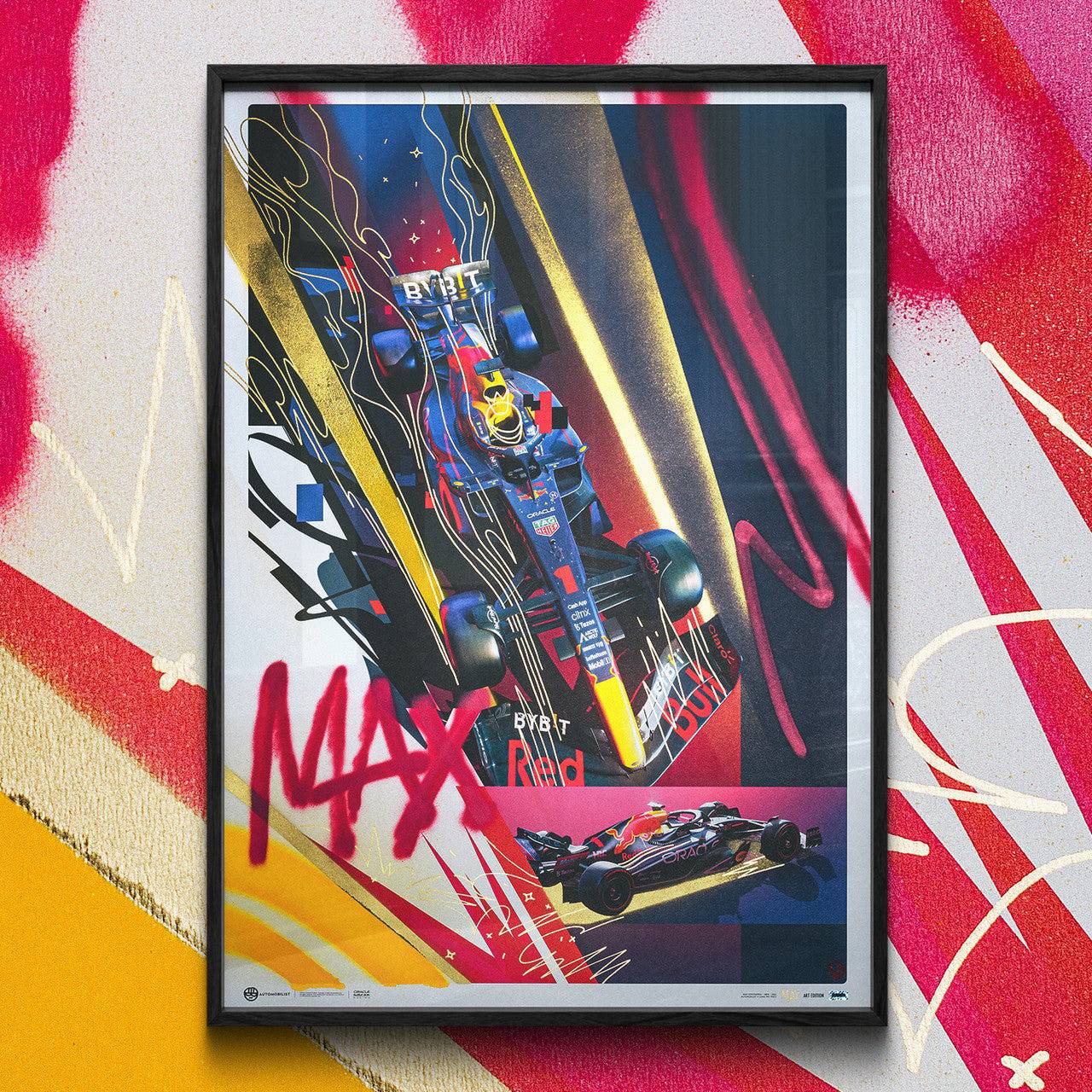 Oracle Red Bull Racing - Max Verstappen - Art to the Max - 2022 | Art Edition | #20/25