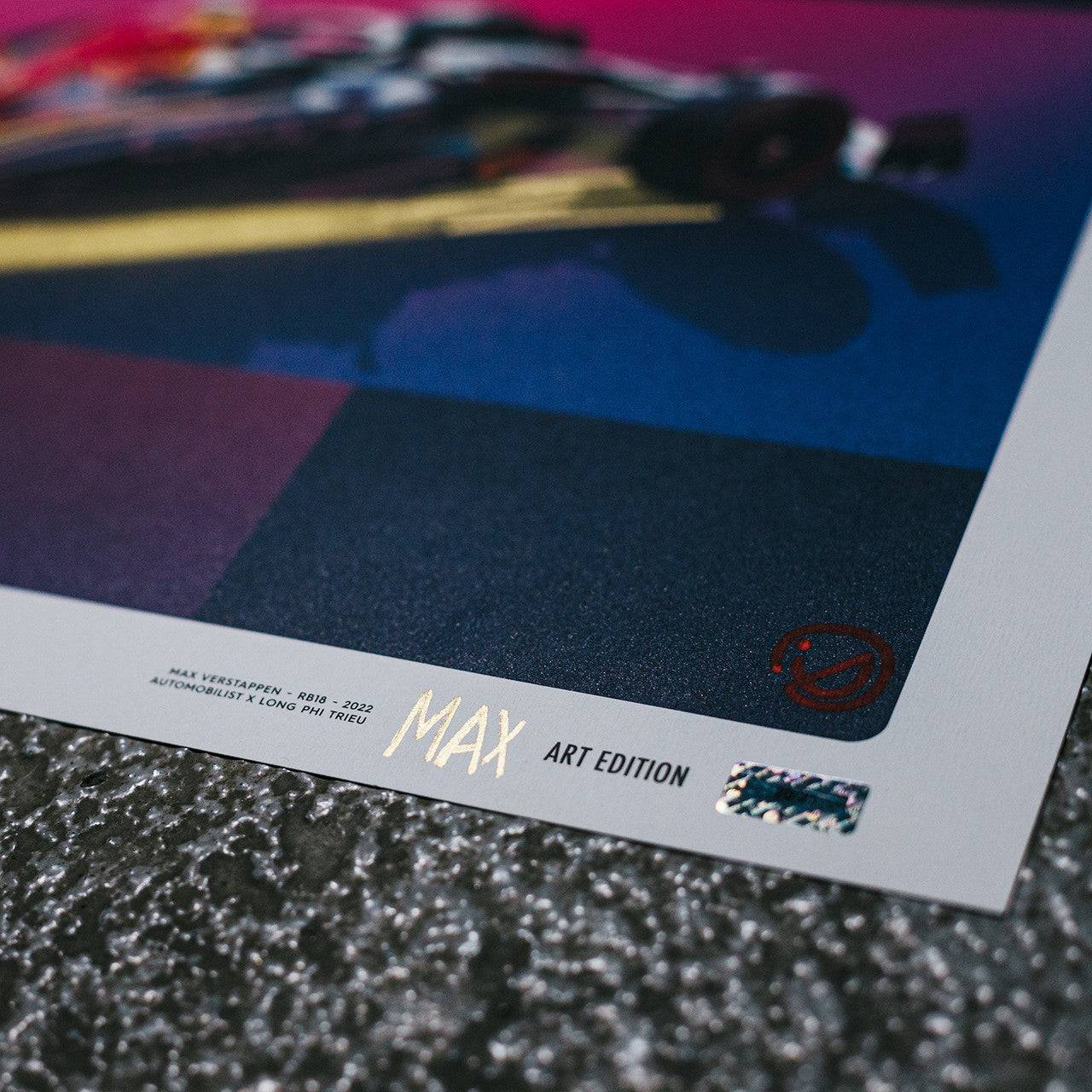 Oracle Red Bull Racing - Max Verstappen - Art to the Max - 2022 | Art Edition | #20/25