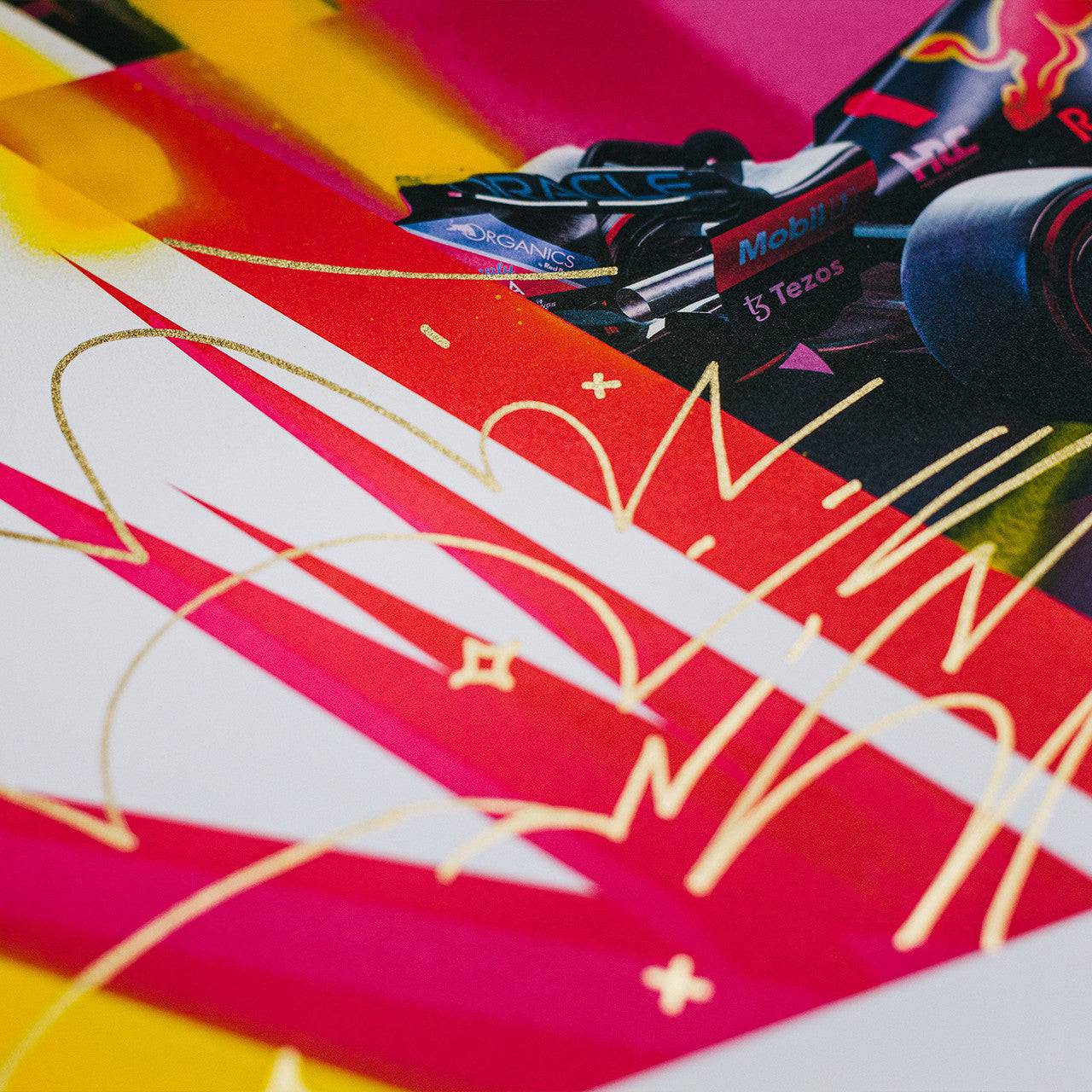 Oracle Red Bull Racing - Max Verstappen - Art to the Max - 2022 | Art Edition | #21/25