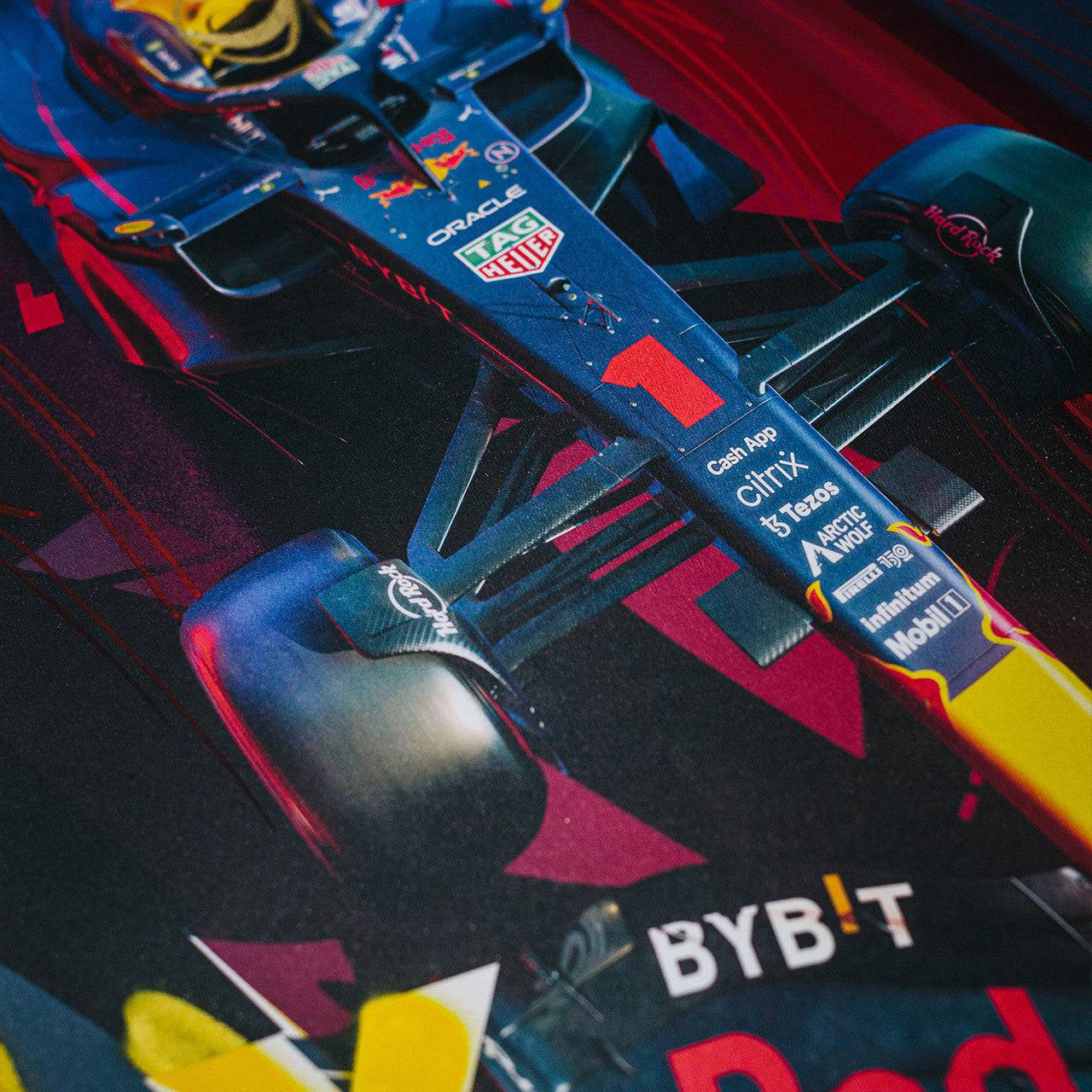 Oracle Red Bull Racing - Max Verstappen - Art to the Max - 2022 | Art Edition | #24/25