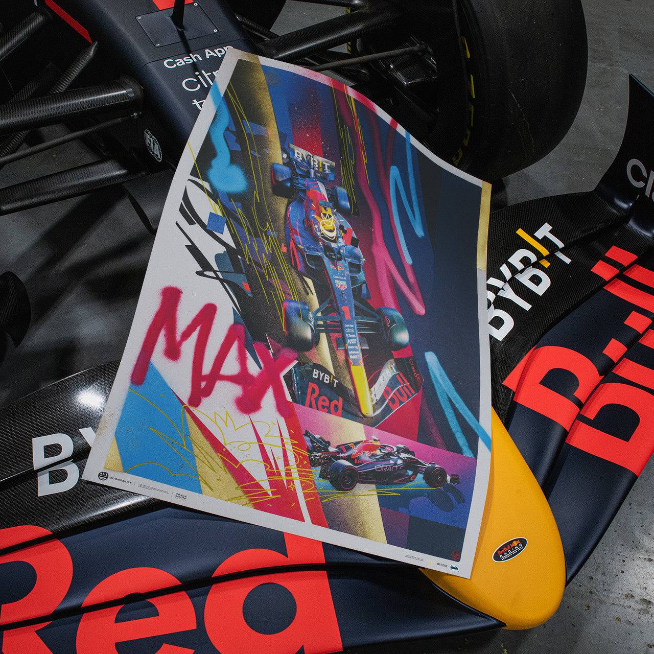 Oracle Red Bull Racing - Max Verstappen - Art to the Max - 2022 | Art Edition | #25/25