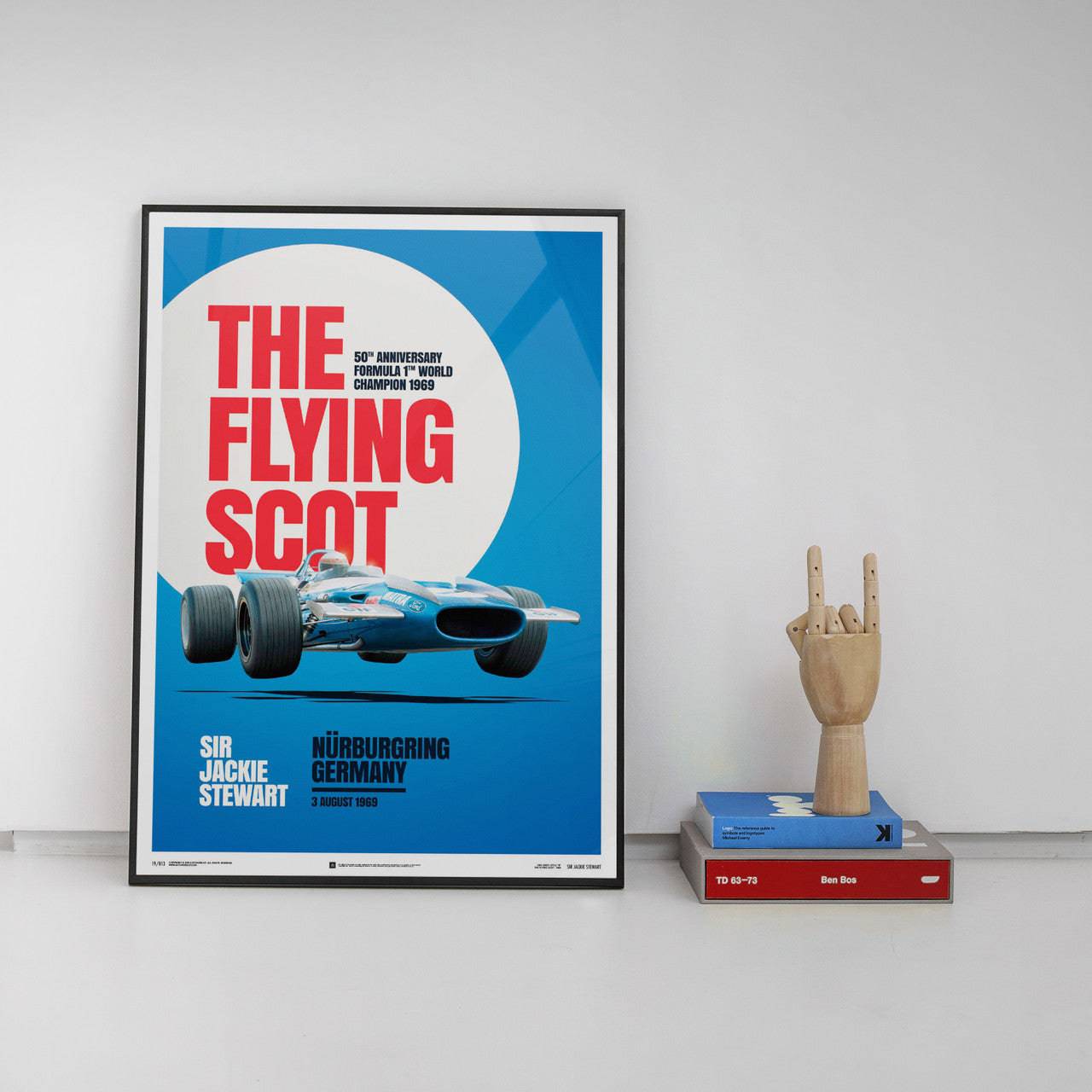 Matra MS80 - Sir Jackie Stewart - The Flying Scot - Nürburgring GP - 1969 - Poster