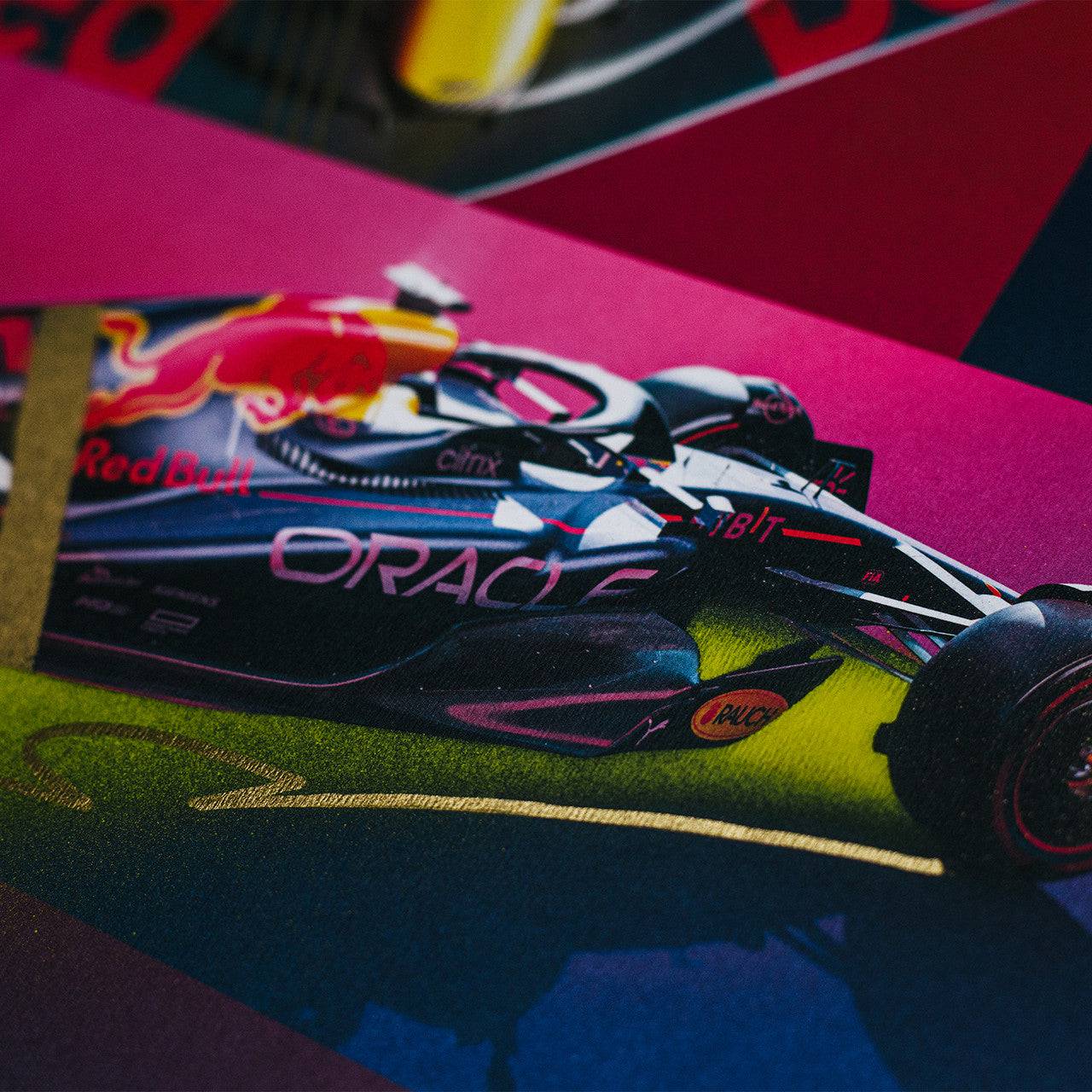 Oracle Red Bull Racing - Max Verstappen - Art to the Max - 2022 | Art Edition | #02/25