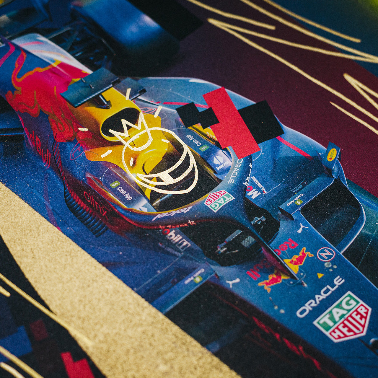 Oracle Red Bull Racing - Max Verstappen - Art to the Max - 2022 | Art Edition | #02/25
