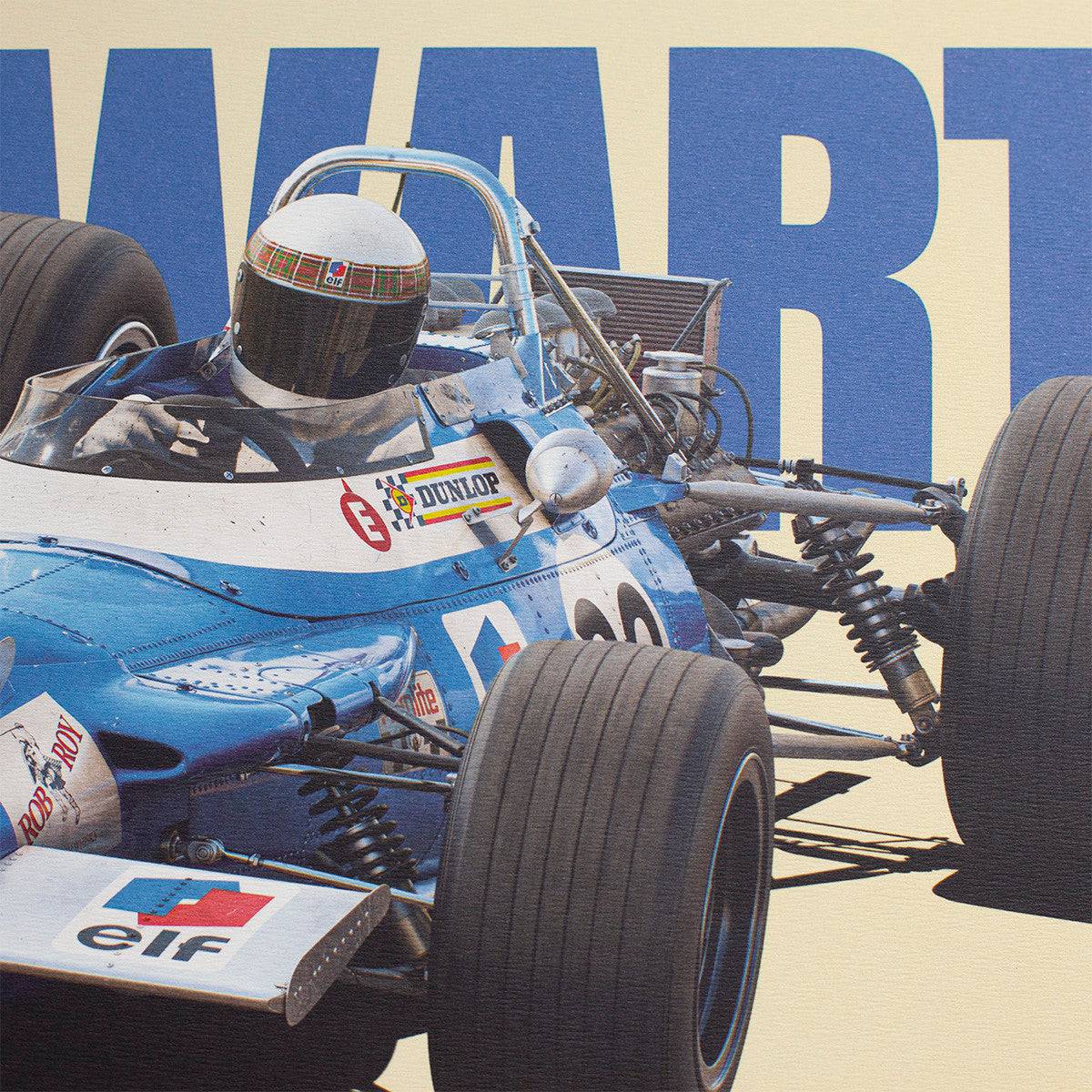 Matra MS80 - Sir Jackie Stewart - Monza Victory - 1969 - Poster