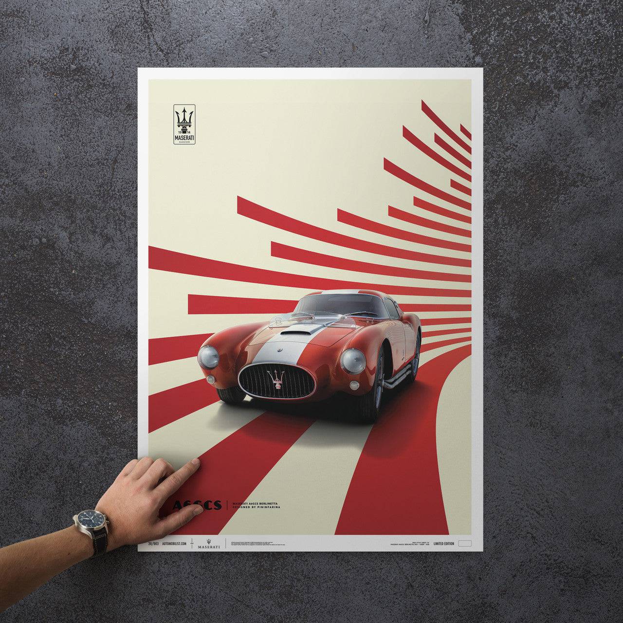 Maserati A6GCS Berlinetta - 1954 - Red | Limited Edition