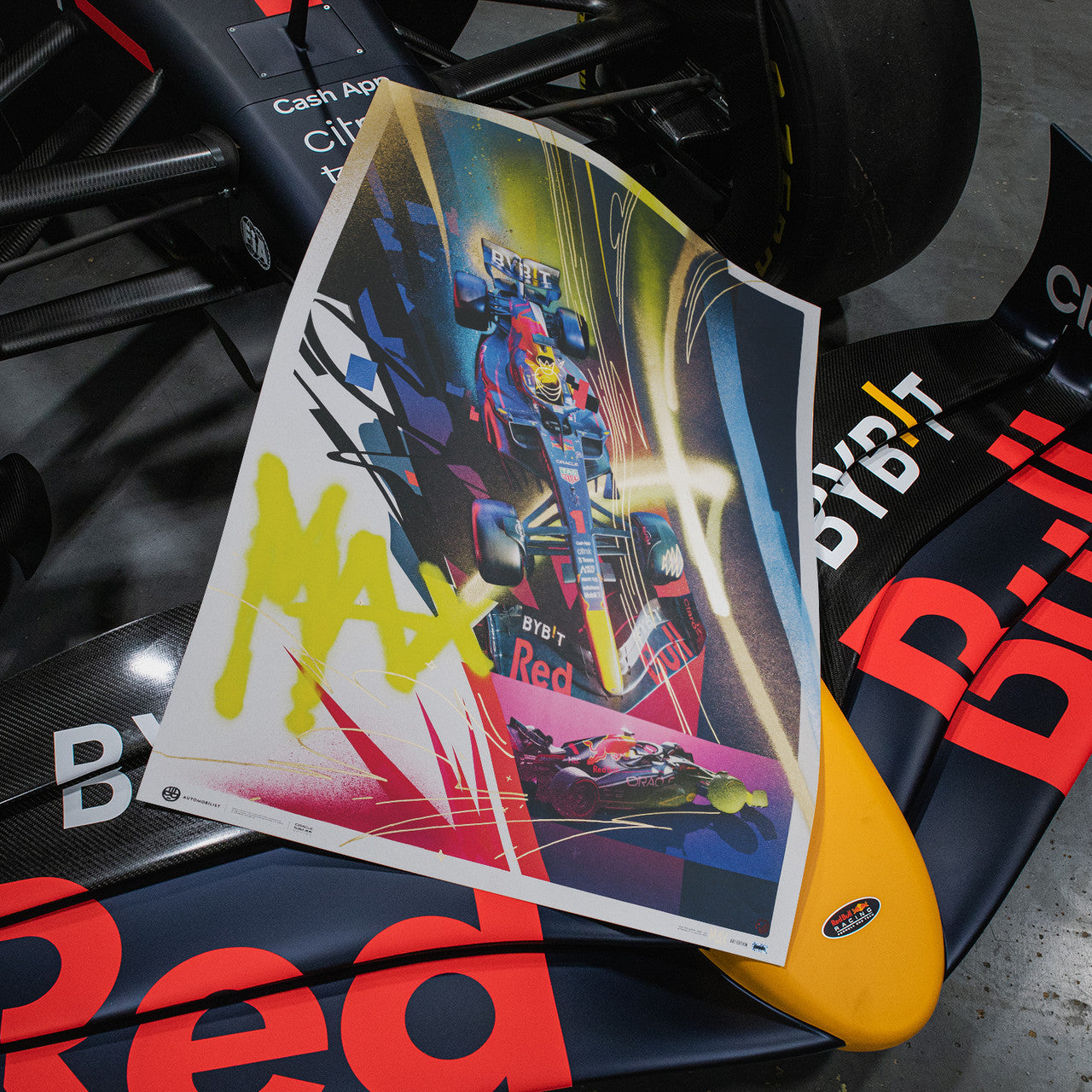 Oracle Red Bull Racing - Max Verstappen - Art to the Max - 2022 | Art Edition | #03/25