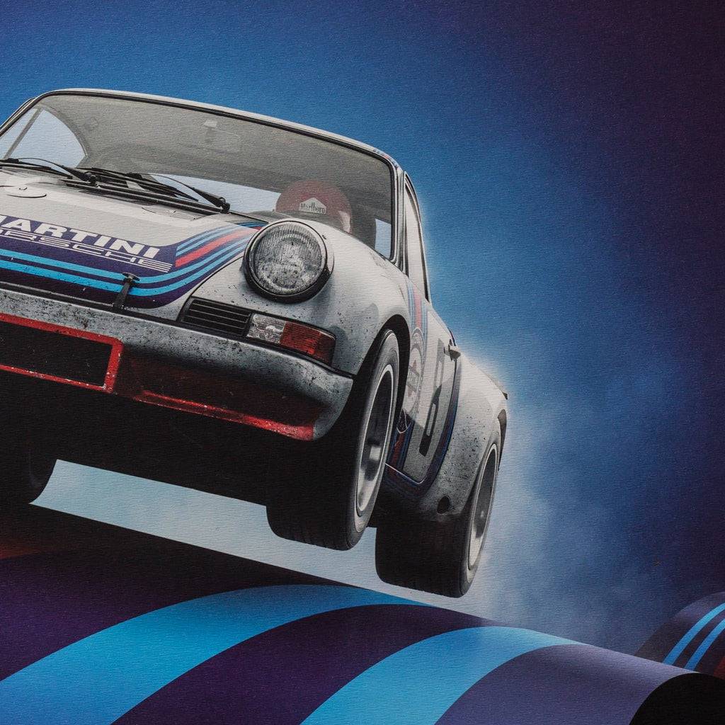 Porsche 911 RSR - Martini - Targa Florio - 1973 - Limited Poster | Unique #s #1