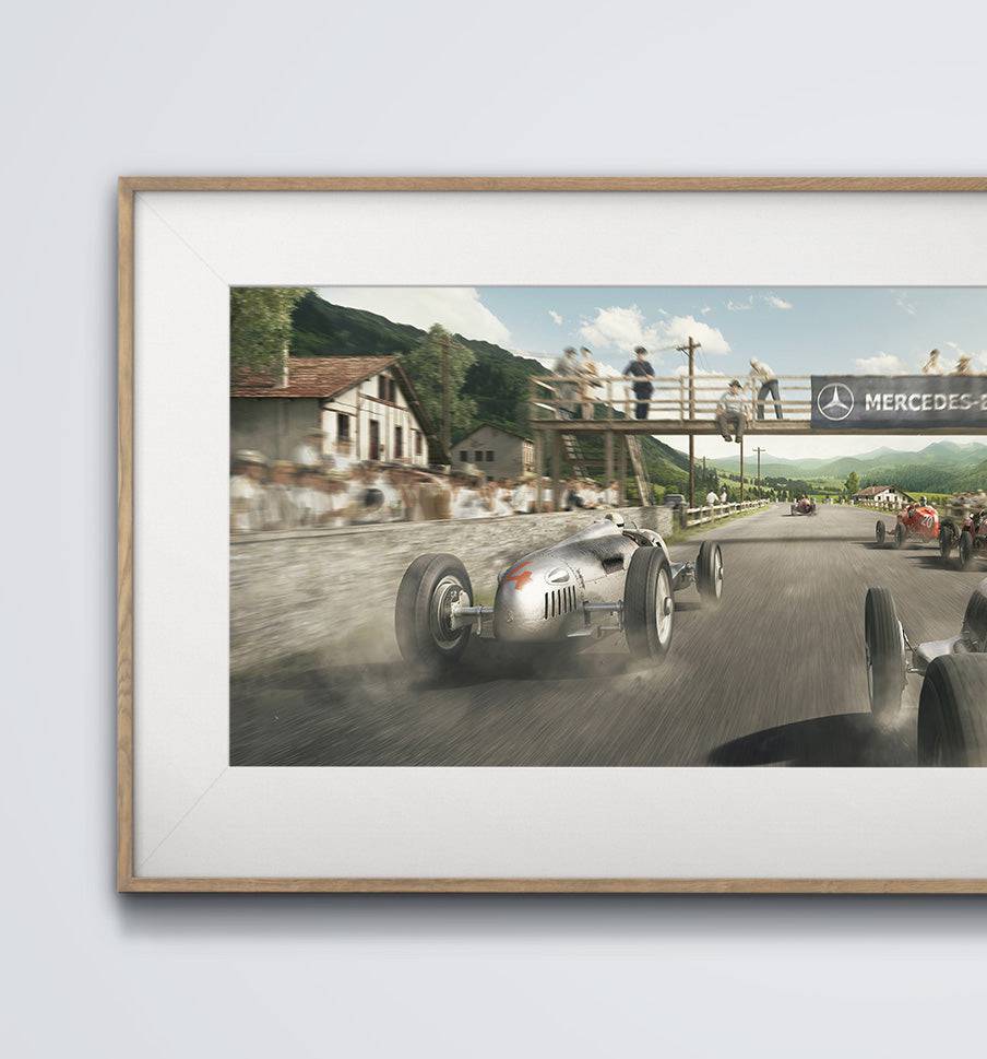Stoned To Life - Mercedes-Benz - Silver Arrows - Luigi Fagioli - Spanish Grand Prix - 1935 - Automobilist