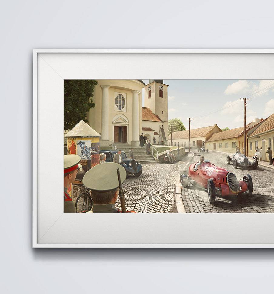 The Bend That Broke - Alfa Romeo - Tazio Nuvolari - Masaryk Grand Prix - 1937 - Automobilist