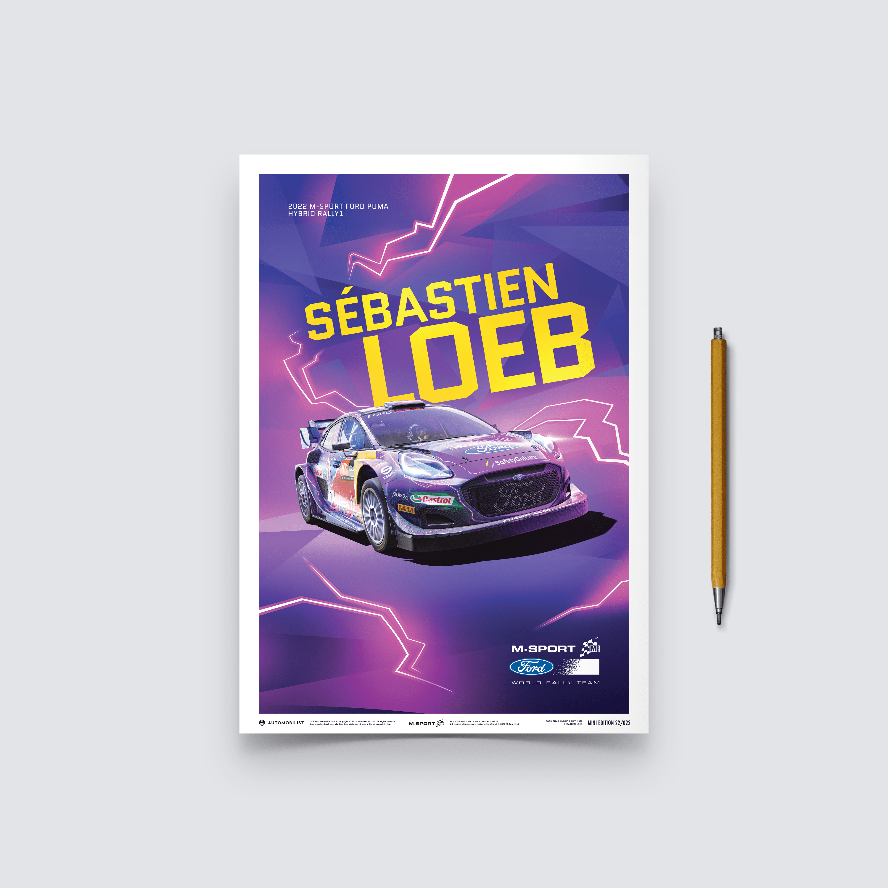 M-Sport - Ford Puma Hybrid Rally1 - Sébastien Loeb - 2022 - Automobilist