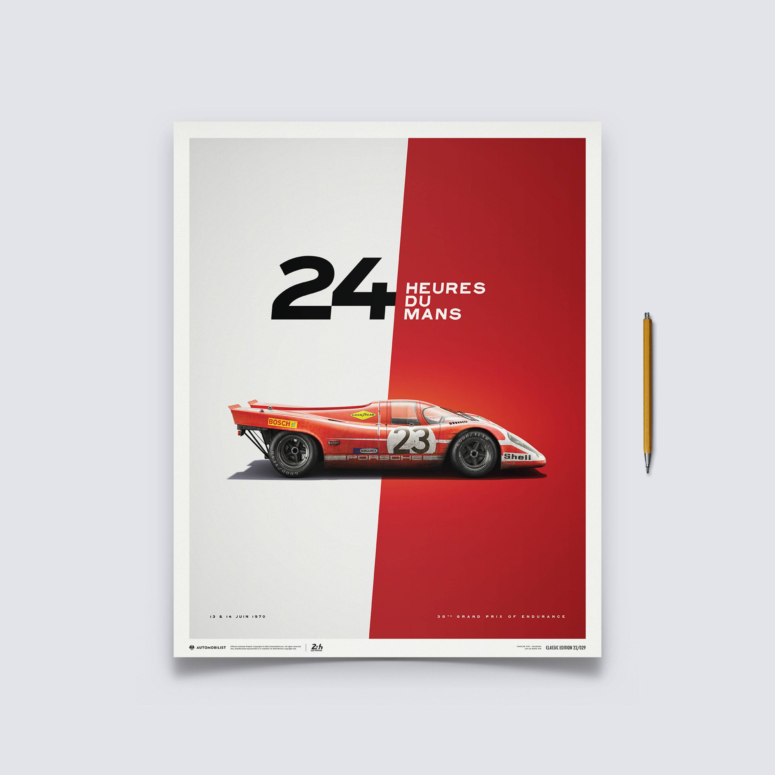 Porsche 917 - Salzburg - 24 Hours of Le Mans - 1970 - Automobilist