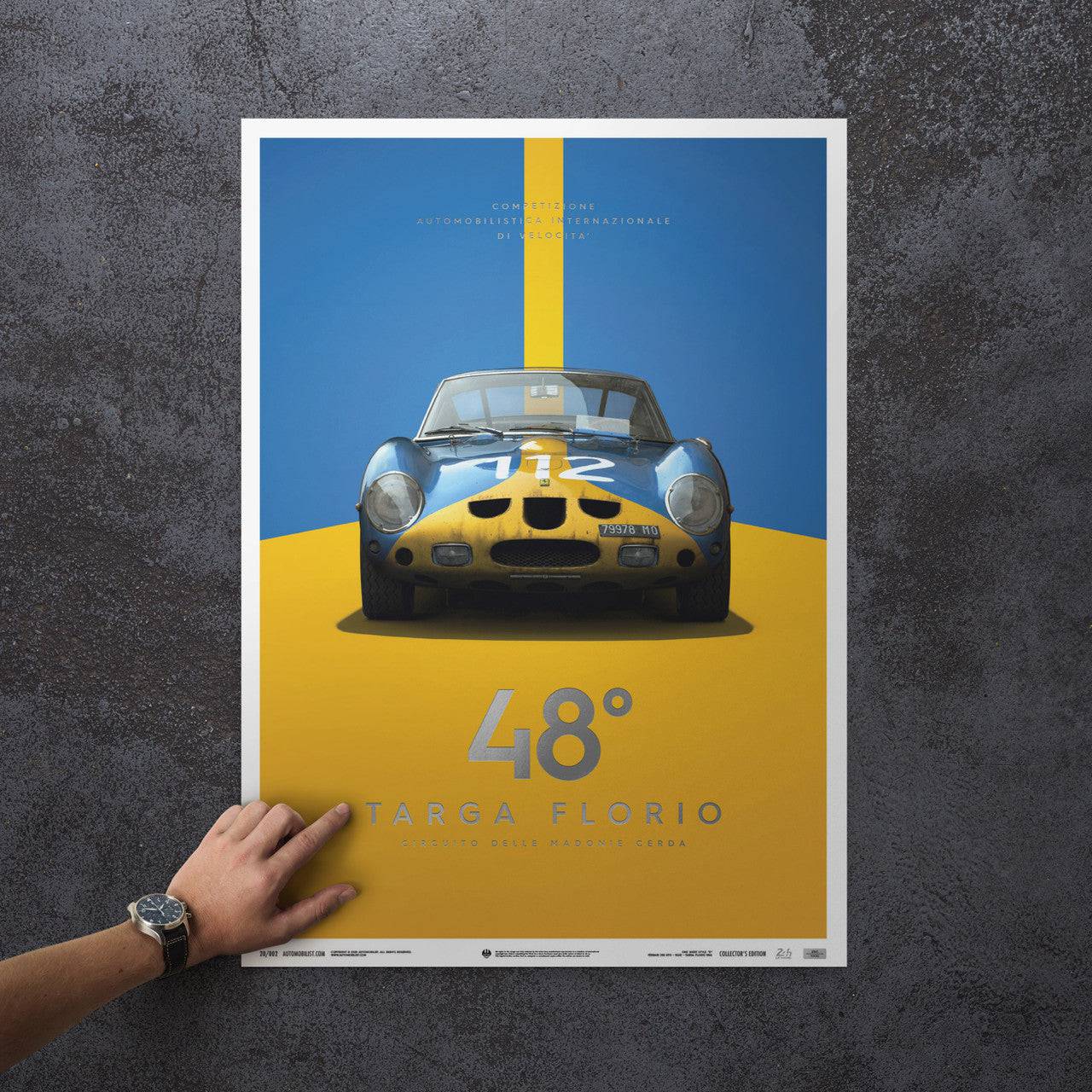 Ferrari 250 GTO - Blue - Targa Florio - 1964 - Collector's Edition