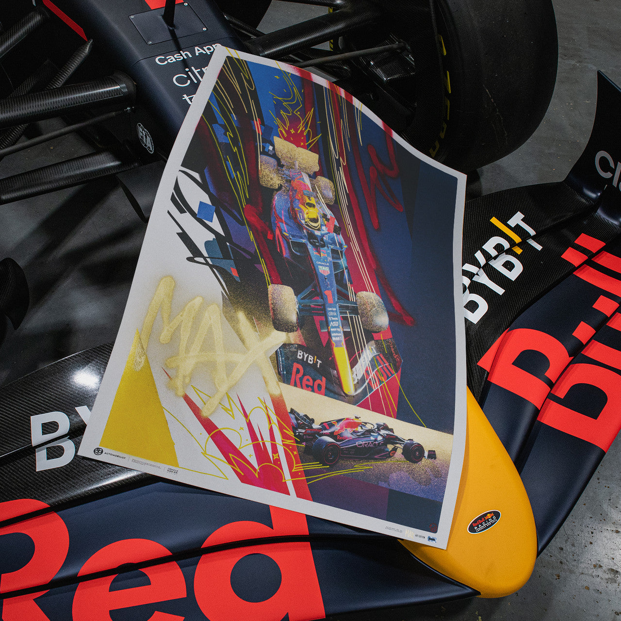 Oracle Red Bull Racing - Max Verstappen - Art to the Max - 2022 | Art Edition | #06/25