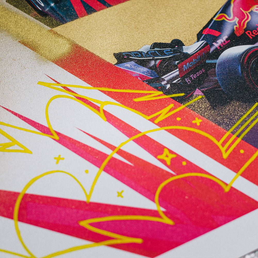 Max Verstappen | 2022 Art to the Max | Art Edition #06/25 Oracle Red ...