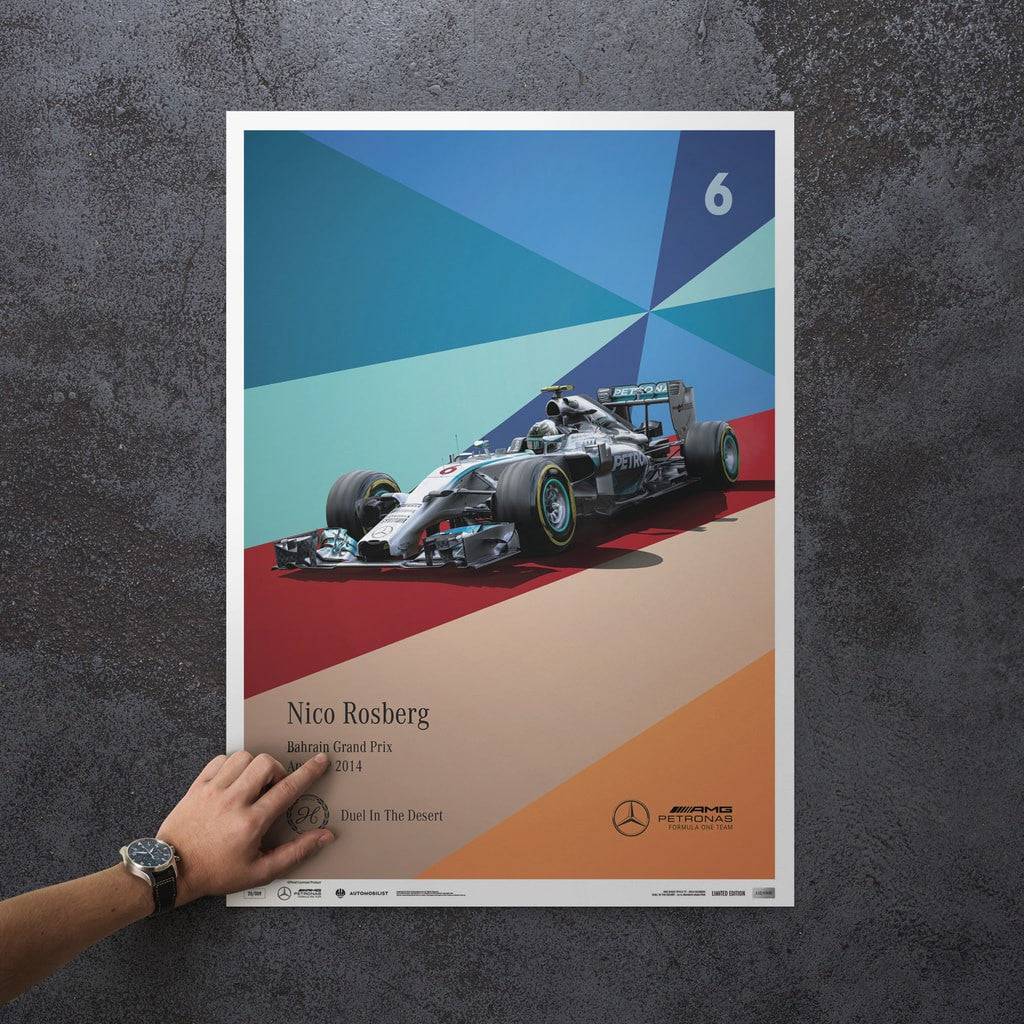 Mercedes-AMG Petronas F1 Team - 2014 - Nico Rosberg  | Limited Edition | Unique #s #1