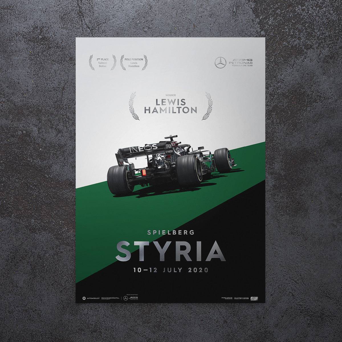 Mercedes-AMG Petronas F1 Team - Styria 2020 - Lewis Hamilton | Collector's Edition