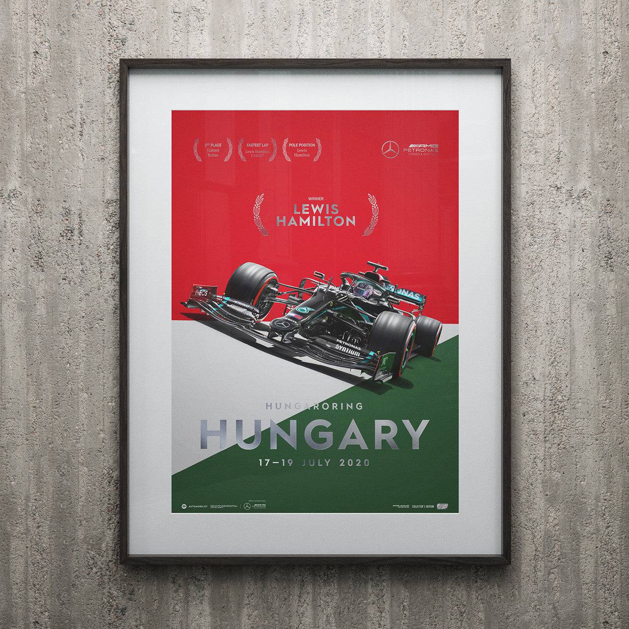 Mercedes-AMG Petronas F1 Team - Hungary 2020 - Lewis Hamilton | Collector’s Edition