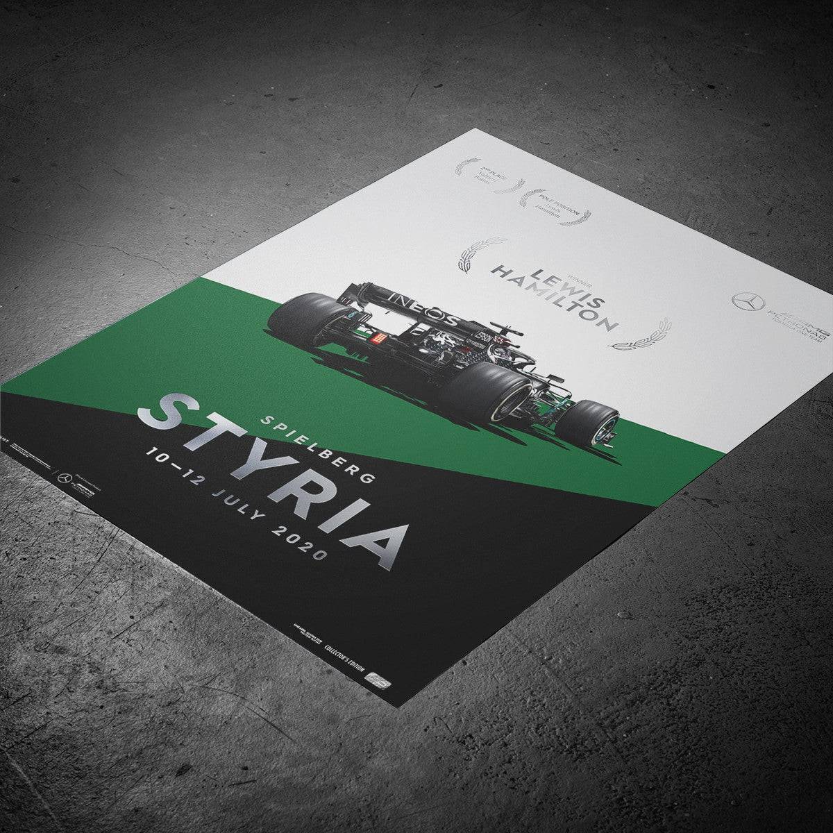 Mercedes-AMG Petronas F1 Team - Styria 2020 - Lewis Hamilton | Collector's Edition | Unique #s #1