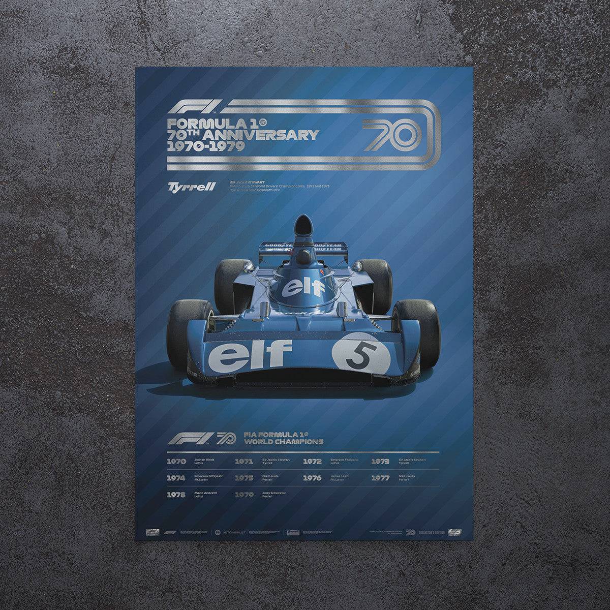 FORMULA 1® DECADES - 70s Tyrrell | Collector's Edition