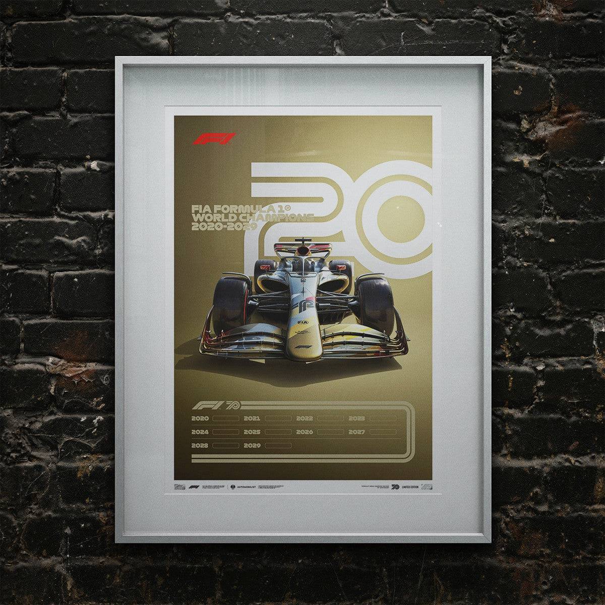 Formula 1® - Decades - The Future Lies Ahead - 2020s | Limited Edition