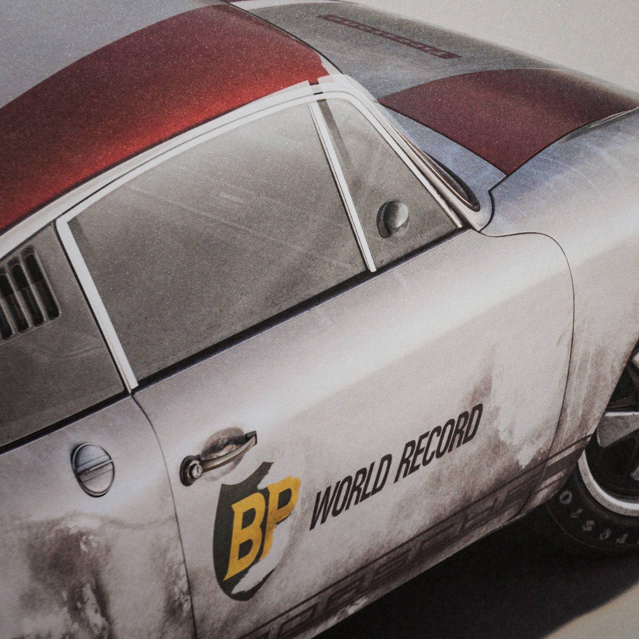 Porsche 911R - BP Racing - Monza - 1967 - Colors of Speed Poster