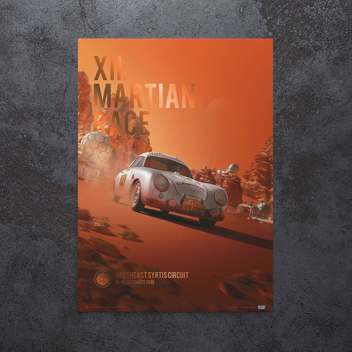 Porsche 356 SL - Future - XII. Martian Race - 2096 | Collector’s Edition