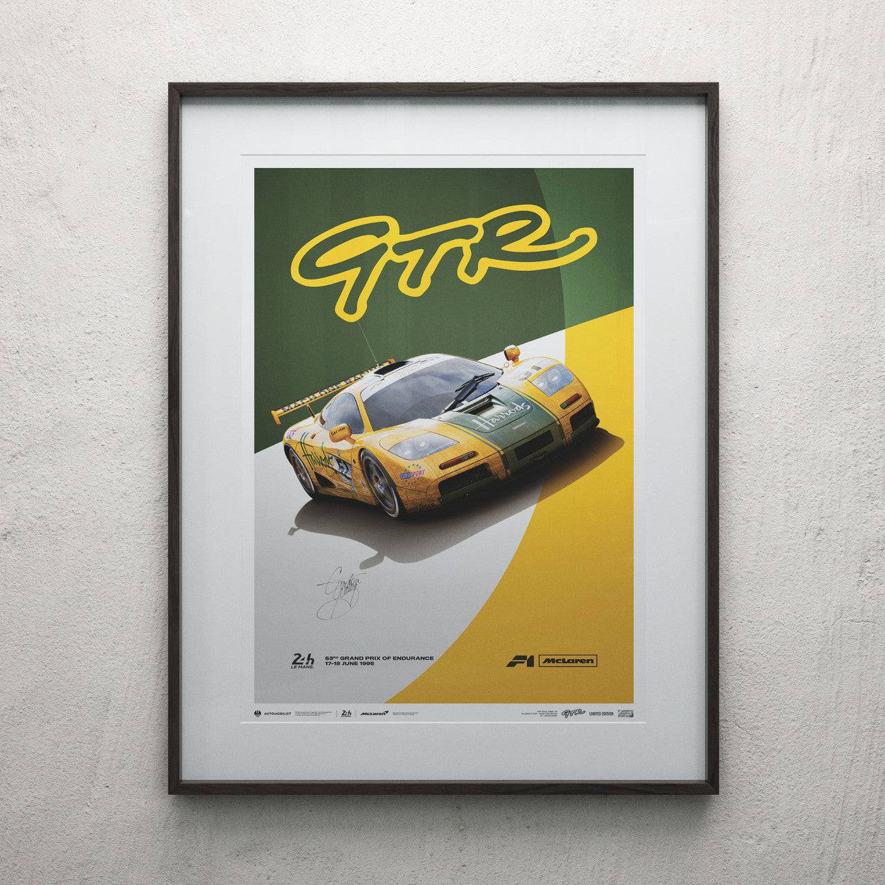 McLaren F1 GTR - Mach One Racing - 1995 | Limited Edition | Signed