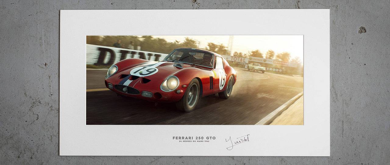 Signed by Jean Guichet - Not Sterling Without Stirling - Ferrari 250 GTO - 24 Hours of Le Mans - 1962 - Automobilist