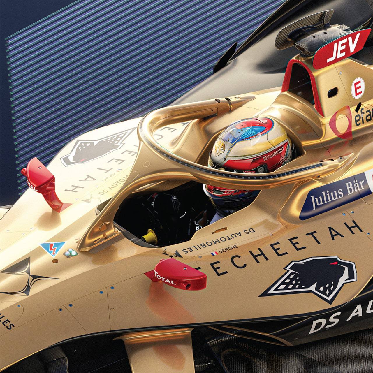 DS TECHEETAH - Formula E Team - Jean-Éric Vergne | Limited Edition