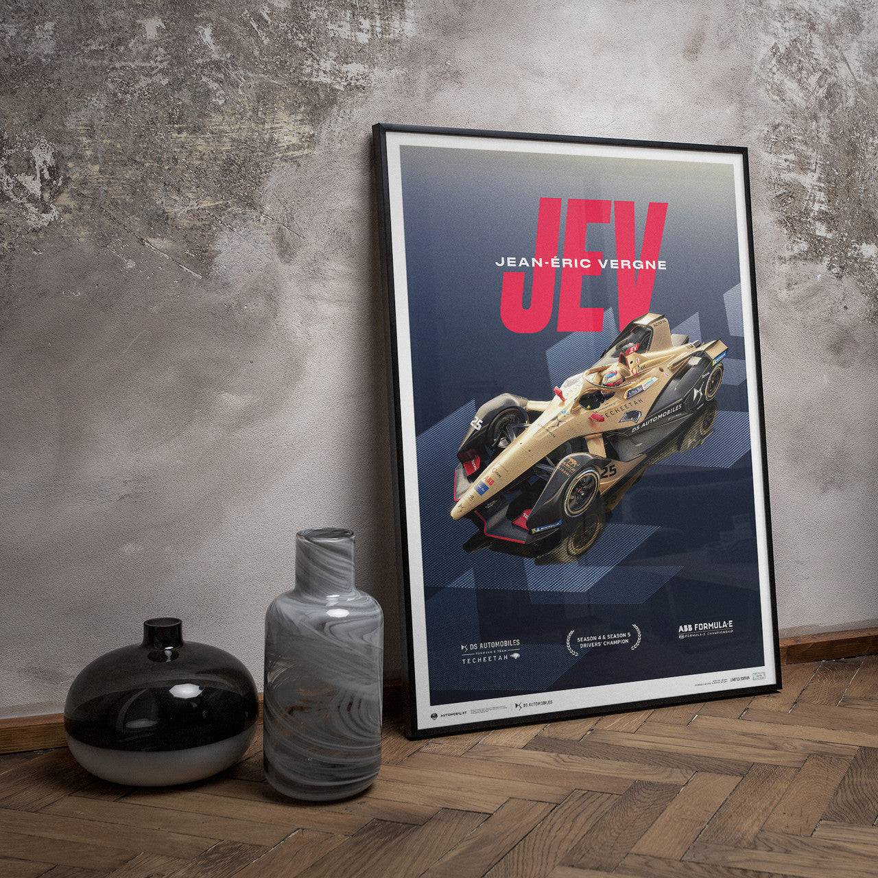 DS TECHEETAH - Formula E Team - Jean-Éric Vergne | Limited Edition