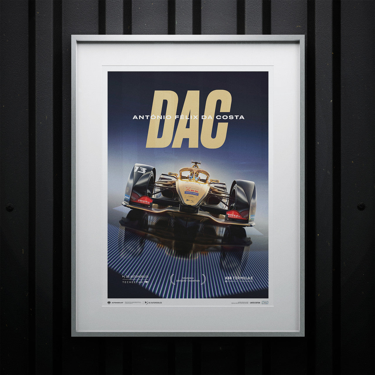 DS TECHEETAH - Formula E Team - António Félix Da Costa | Limited Edition