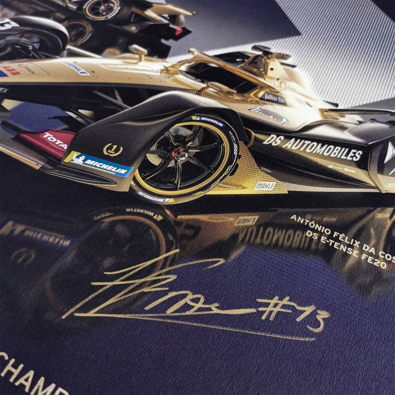 DS TECHEETAH - Formula E Team - 2 Seasons, 4 Titles | Collector’s Edition | Signed