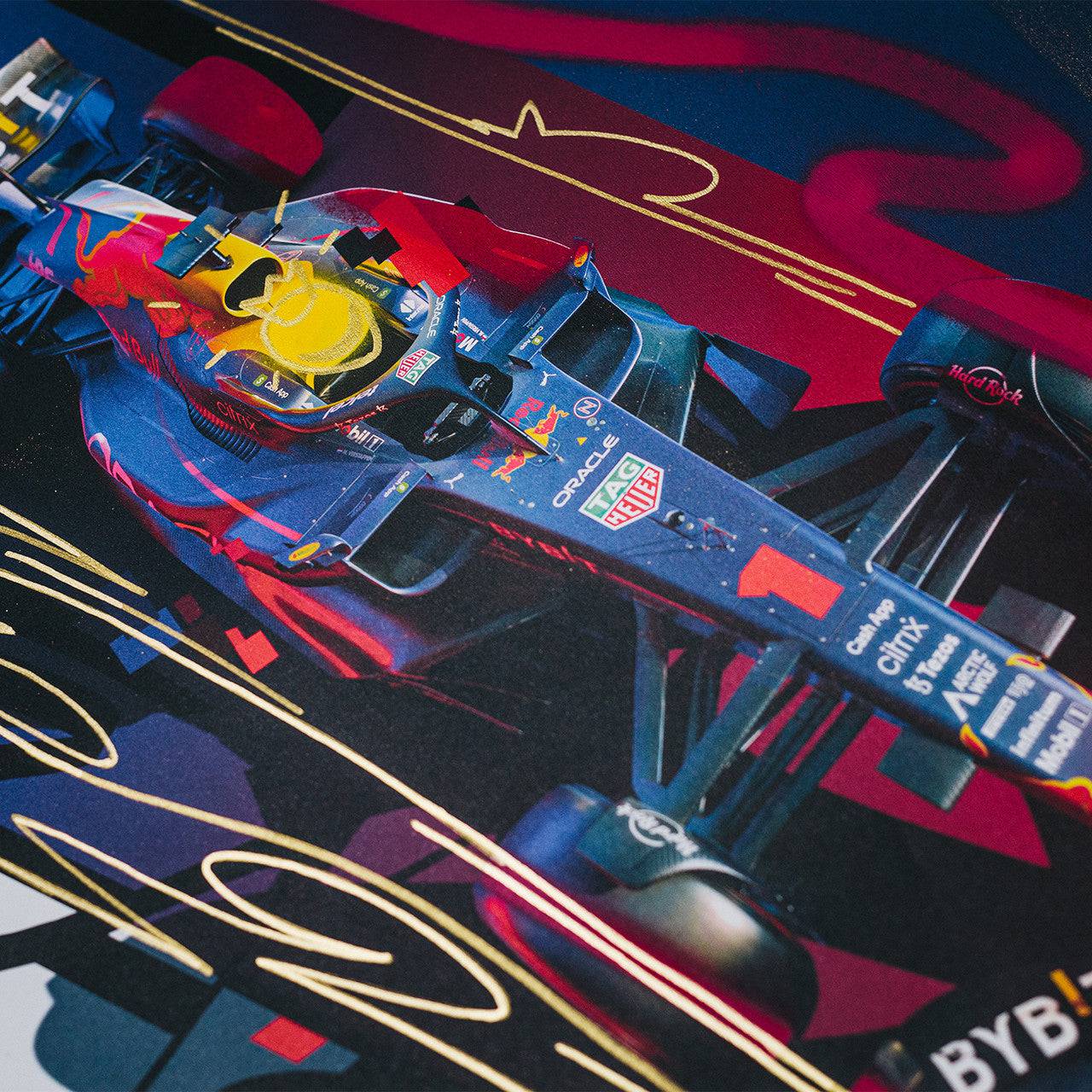 Oracle Red Bull Racing - Max Verstappen - Art to the Max - 2022 | Art Edition | #08/25