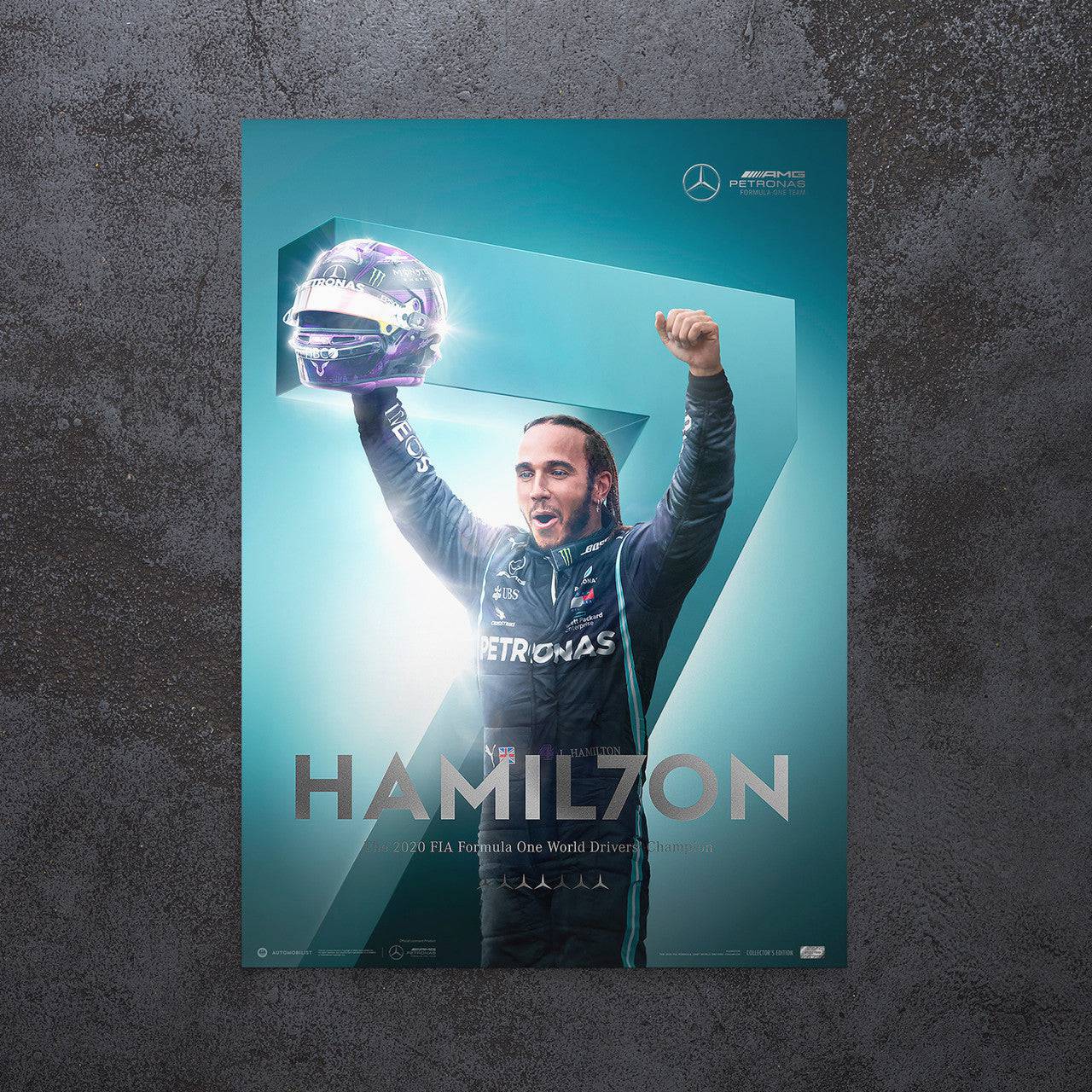 Mercedes-AMG Petronas F1 Team - HAMIL7ON - F1® World Drivers’ Champion 7th Title | Collector’s Edition