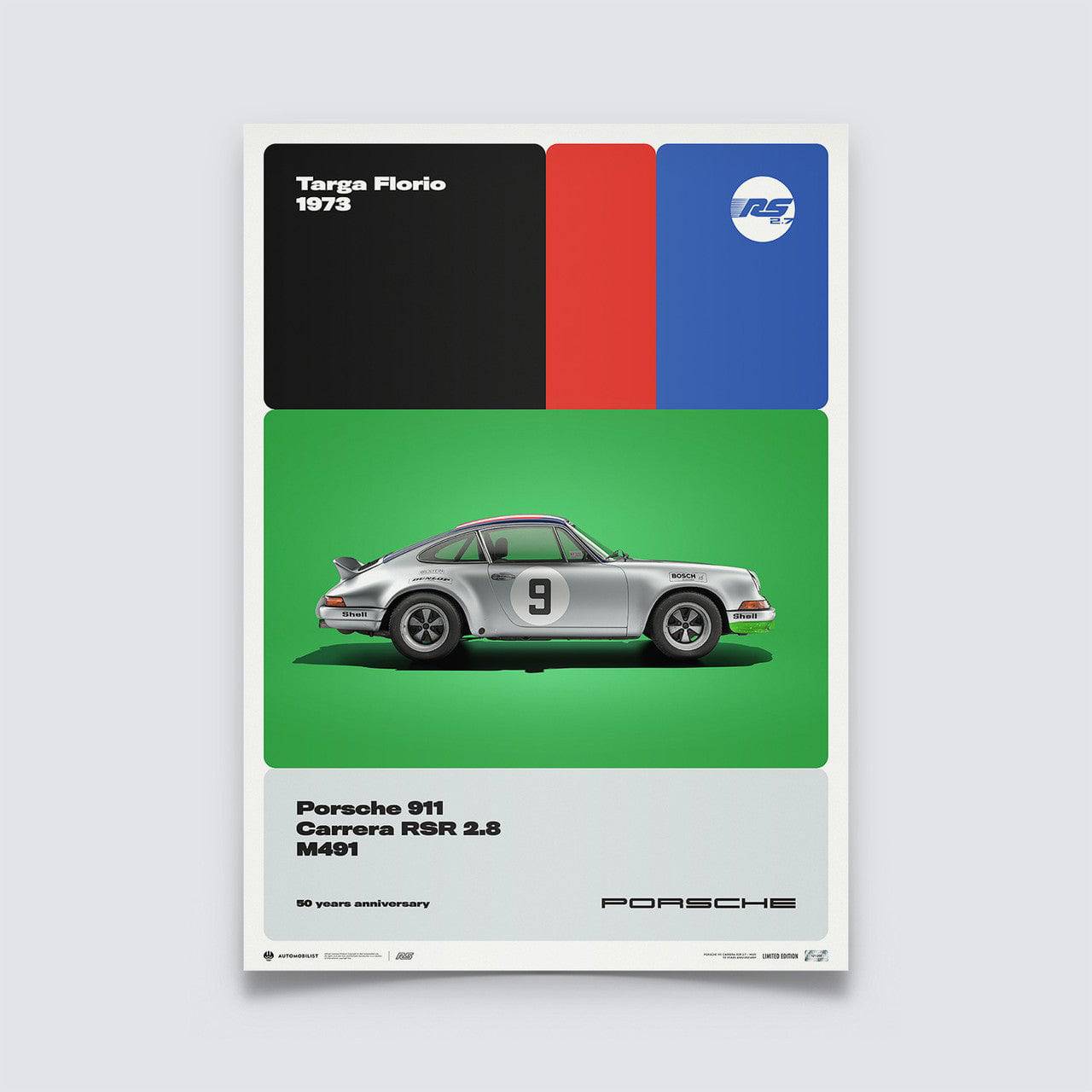 Porsche 911 Carrera RSR 2.8 | 1973 Targa Florio 50th Anniversary