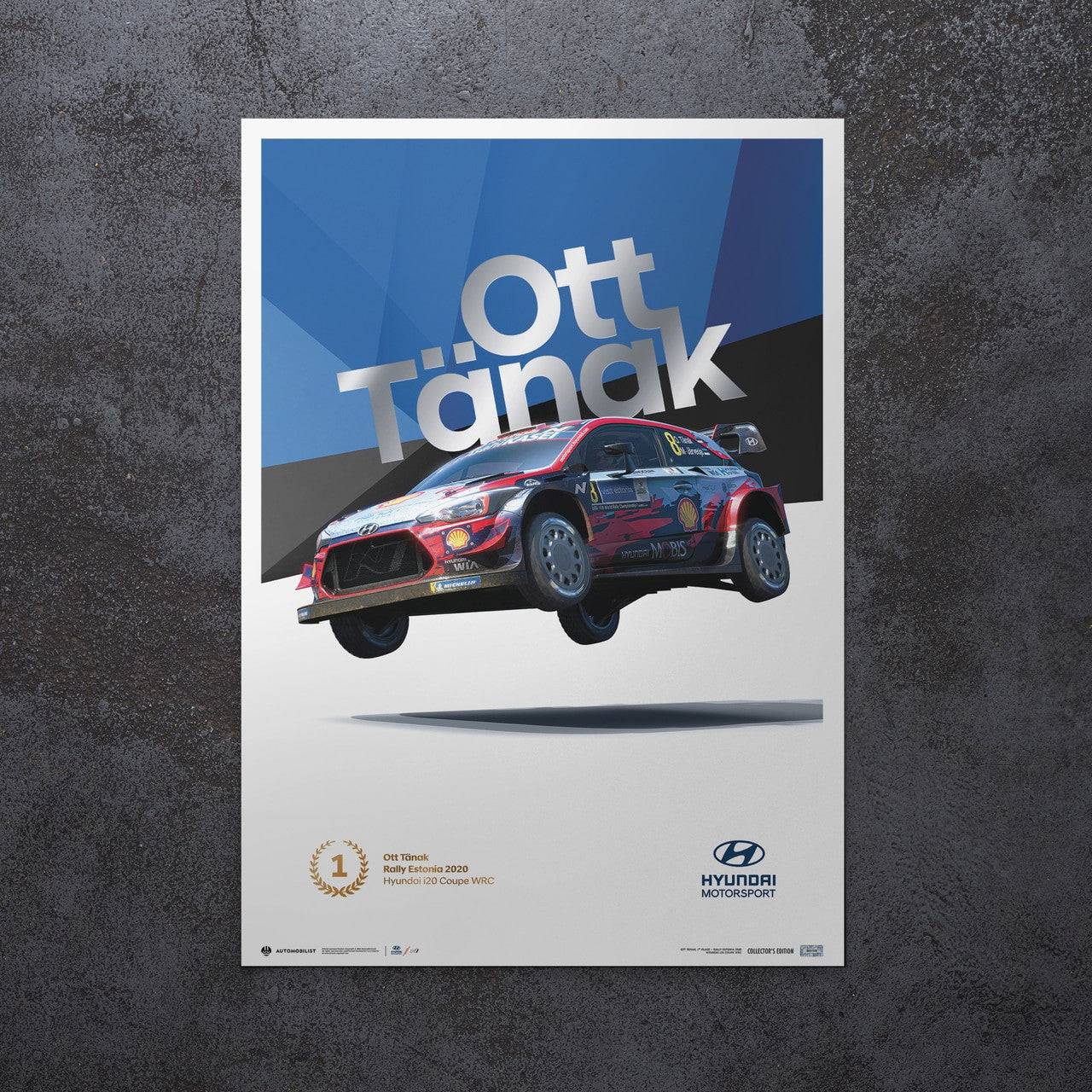 Hyundai Motorsport - Rally Estonia 2020 - Ott Tänak | Collector's Edition | Unique #s
